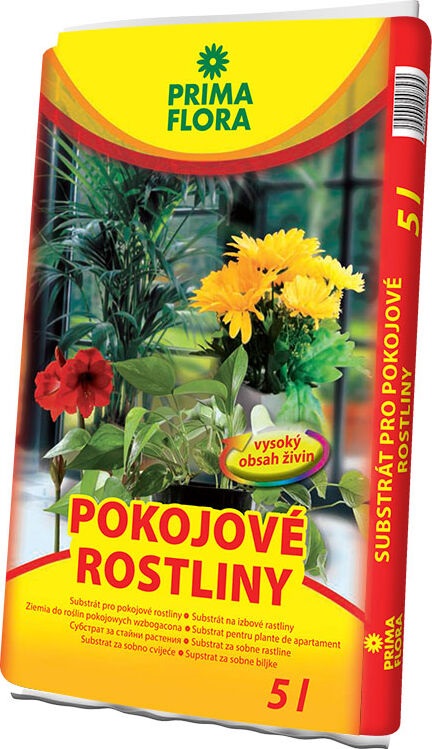 AGRO CS PRIMAFLORA substrát pro pokojové rostliny 5 l