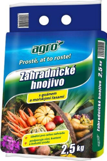 AGRO Zahradnické hnojivo 2,5 kg